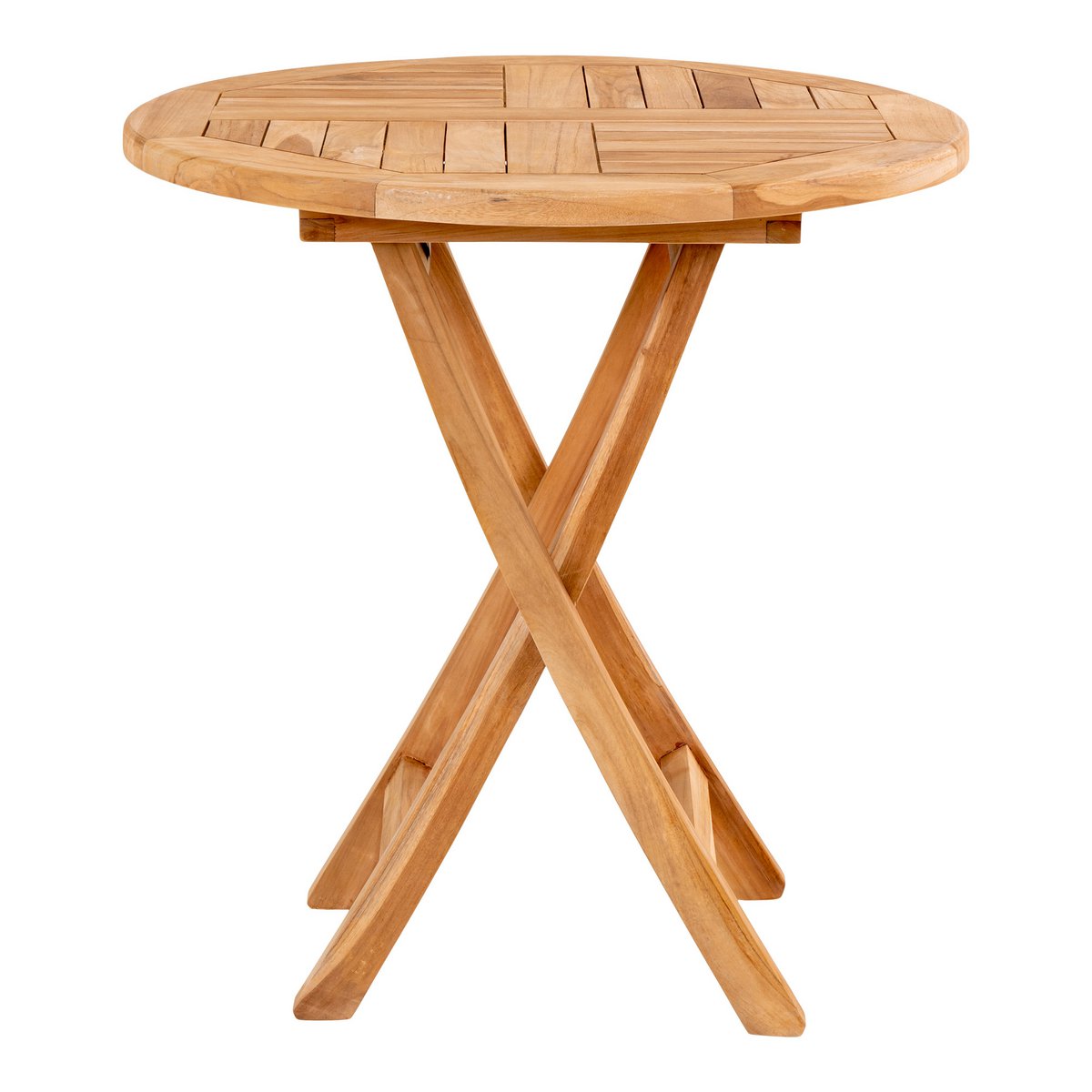 Oviedo Bijzettafel - Teak - Ø70x75 cm 1 Oviedo Bijzettafel - Teak - Ø70x75 cm