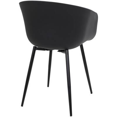 Roda Eetkamerstoel - Zwart - Set van 2
