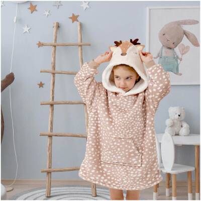 Textino - Bambi - Hoodie Plaid kind