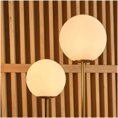 Giorgia Elegante tafellamp met matglazen lampen - Tavellio