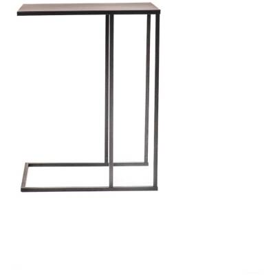 Bijzettafel - Metaal - Zwart - 45x30x60cm