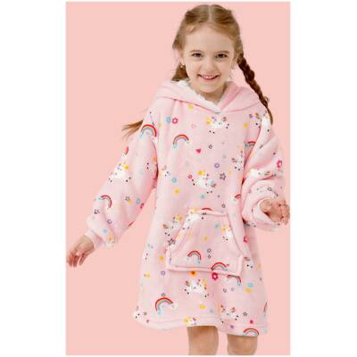 Textino - Unicorn - Hoodie Plaid kind
