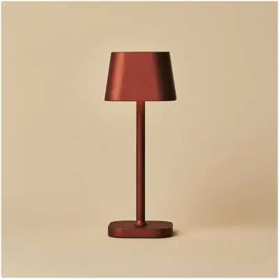Ava brons - oplaadbare tafellamp - dimbaar - tot 120 uur