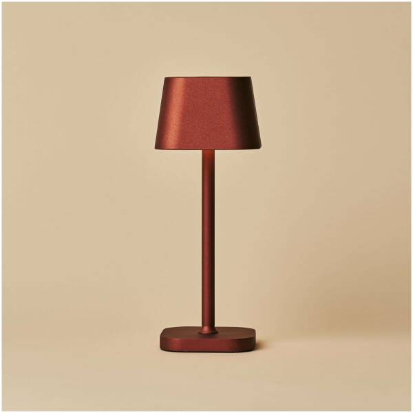 Ava brons - oplaadbare tafellamp - dimbaar - tot 120 uur
