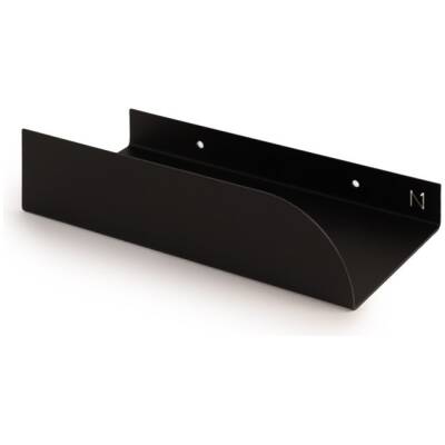 Zwart metalen wandplank Bauhaus - Small