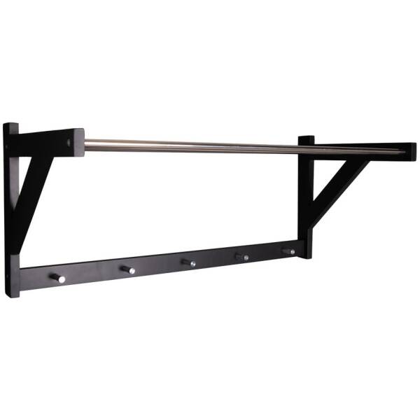 Meubels 20 Padova hoedenplank - Zwart - 78x32x34 cm