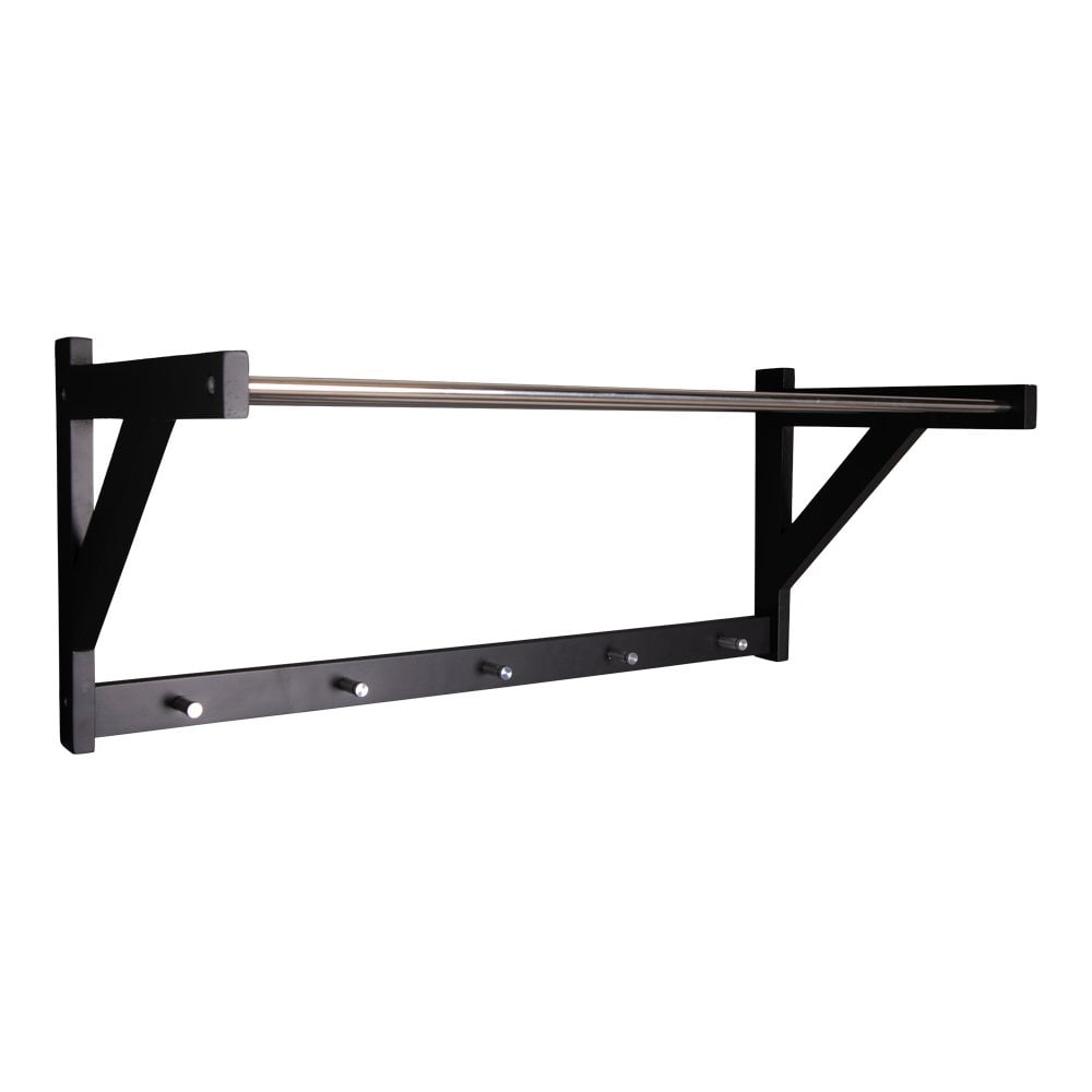 Padova hoedenplank - Zwart - 78x32x34 cm 1 Padova hoedenplank - Zwart - 78x32x34 cm