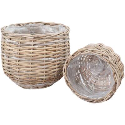 Pulo Opbergmanden - Rotan - Set van 2 - House Nordic
