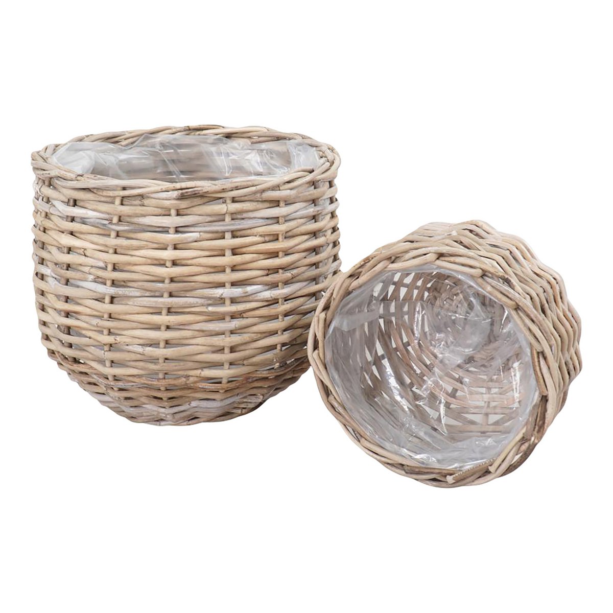 Pulo Opbergmanden - Rotan - Set van 2 - House Nordic 2 Pulo Opbergmanden - Rotan - Set van 2 - House Nordic