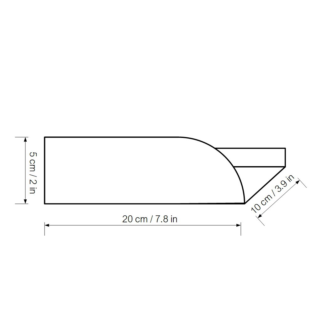 Zwart metalen wandplank Bauhaus - Small 4 Zwart metalen wandplank Bauhaus - Small