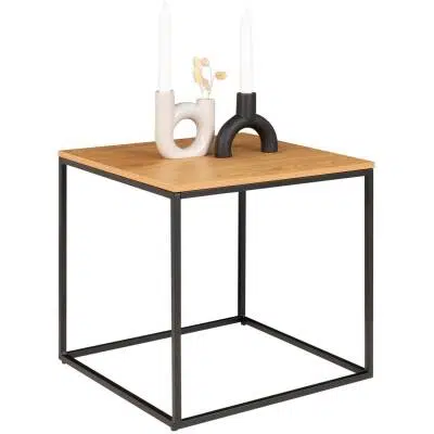 Vita Bijzettafel - eikenlook - 45x45x45cm