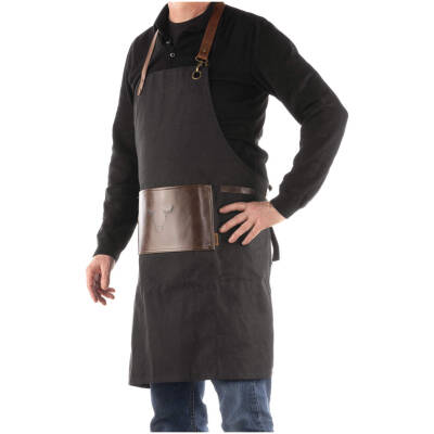 Textino - Grill schort denim - zwart