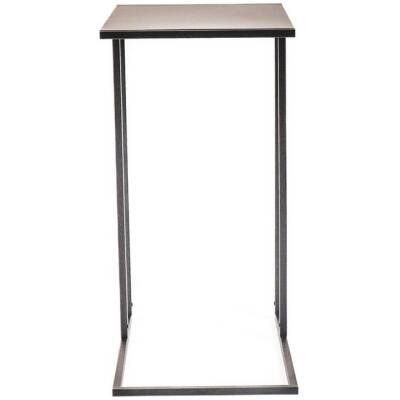Bijzettafel - Metaal - Zwart - 45x30x60cm