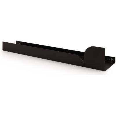 Zwart metalen wandplank Bauhaus - Large
