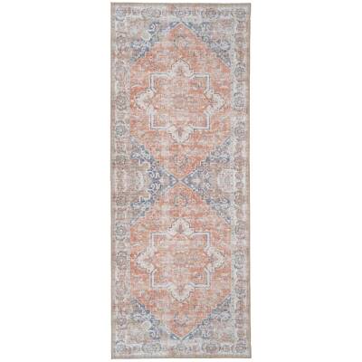 Havana Gangloper - Blauw/Oranje - 80x200 cm - House Nordic