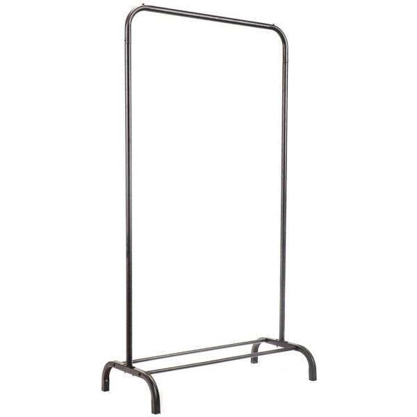 Kledingrek - Metaal - Zwart - 80x40x150cm