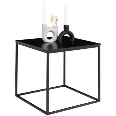 Vita Bijzettafel - zwart - 45x45x45cm