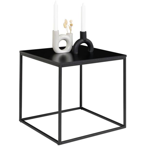 Meubels 20 Vita Bijzettafel - zwart - 45x45x45cm