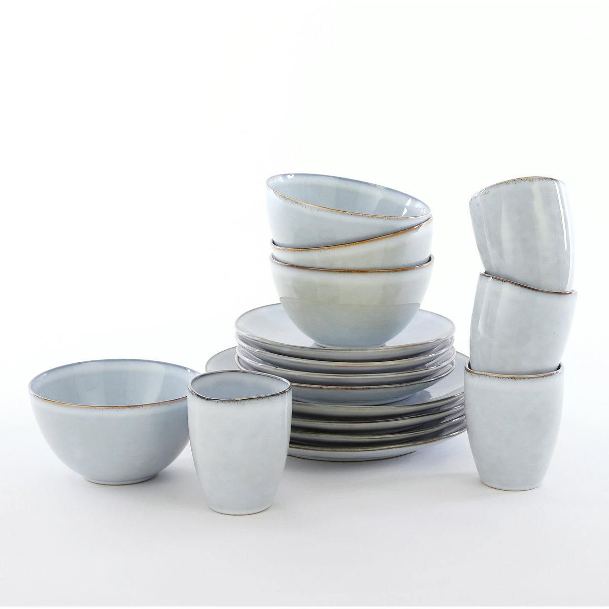 Tabo Serviesset 4 Persoons - Grijs 2 Tabo Serviesset 4 Persoons - Grijs