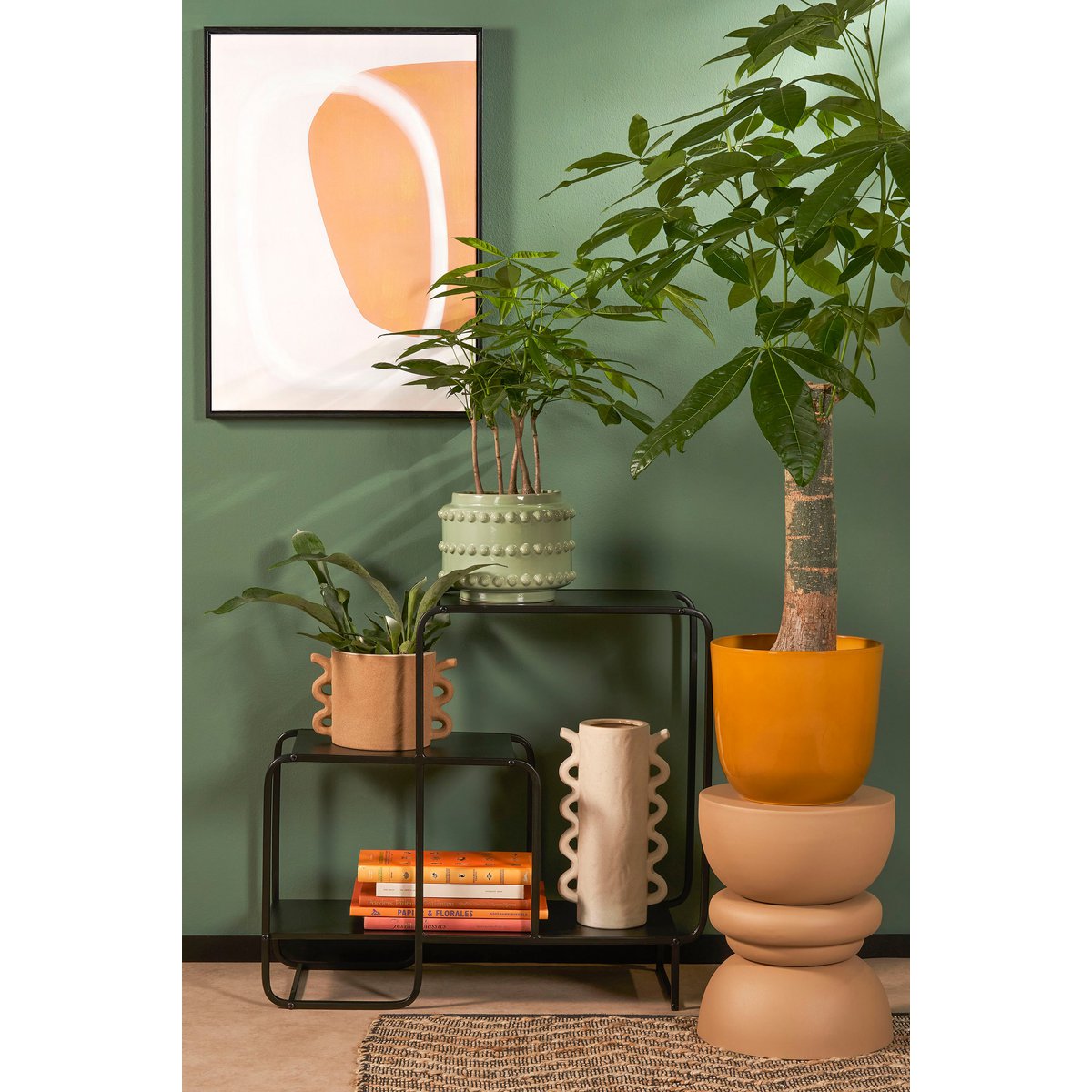 Jules Wandkast - Metaal - L70 x B30 x H76 cm - Zwart 6 Jules Wandkast - Metaal - L70 x B30 x H76 cm - Zwart