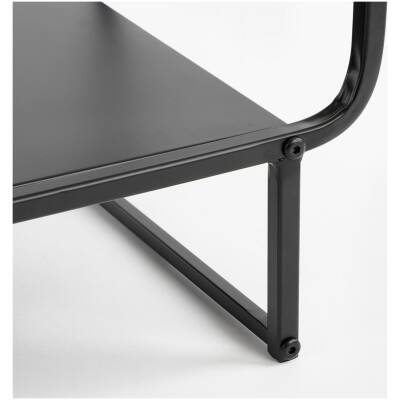 Jules Wandkast - Metaal - L70 x B30 x H76 cm - Zwart
