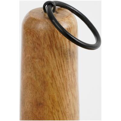 Caden Etagère - H36 x Ø33 cm - Mangohout - Lichtbruin