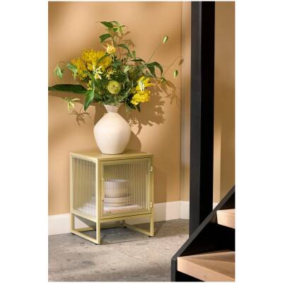 Clifton Opbergkast met Deuren - Beige - H50cm