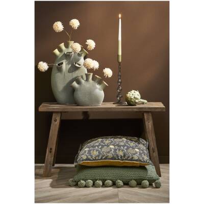 Bold Houten Bankje - L80xB37xH44 cm - Bruin