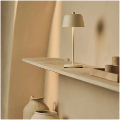 Anton - Beige - oplaadbaar tot 120 uur