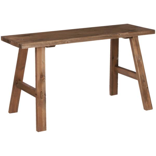 Bold Houten Bankje - L80xB37xH44 cm - Bruin