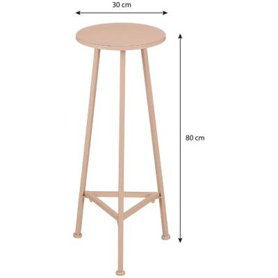 Adine Plantentafel - Metaal - Lichtroze