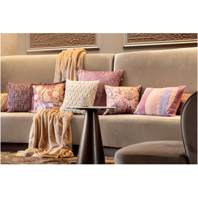 Dutch Decor - IMME sierkussen - paars - 40x60cm
