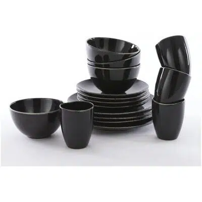 Tabo Serviesset 4 Persoons - Zwart