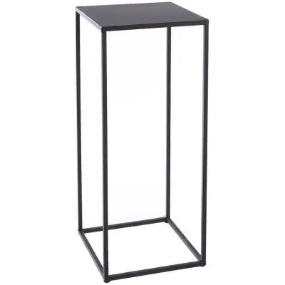 Quinty Bijzettafel - Metaal - Zwart - Set van 3