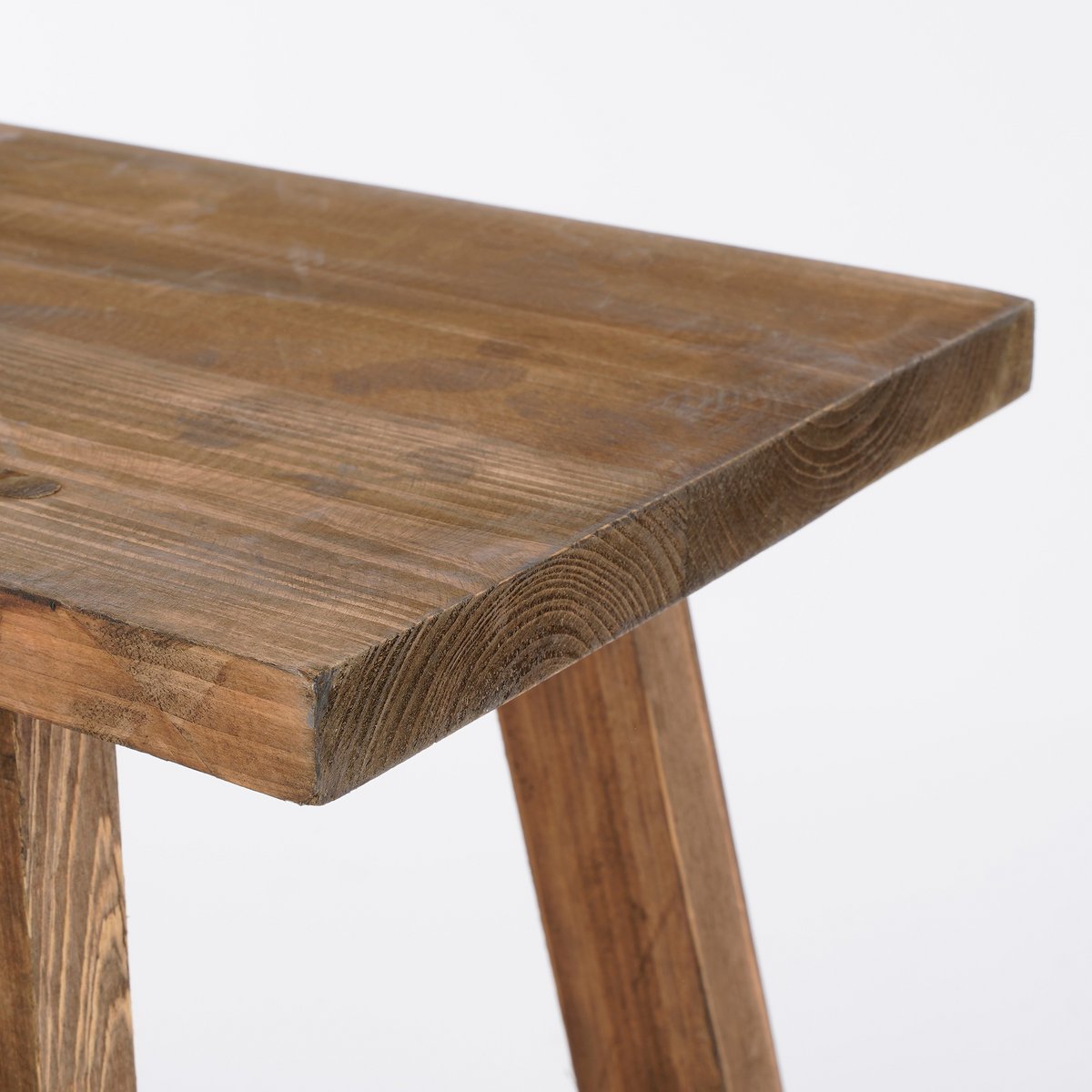Bold Houten Bankje - L80xB37xH44 cm - Bruin 2 Bold Houten Bankje - L80xB37xH44 cm - Bruin