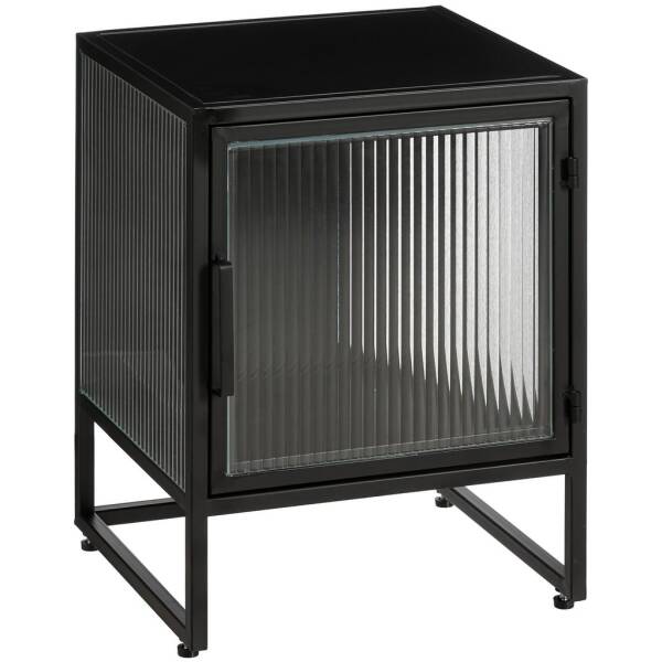 Meubels 5 Clifton Opbergkast met Deuren - Zwart - H50cm