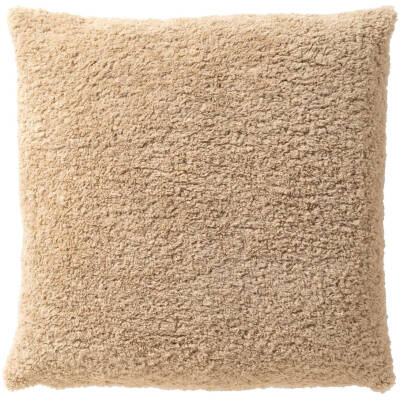 Dutch Decor - CARA sierkussen - teddylook - beige - 45x45cm