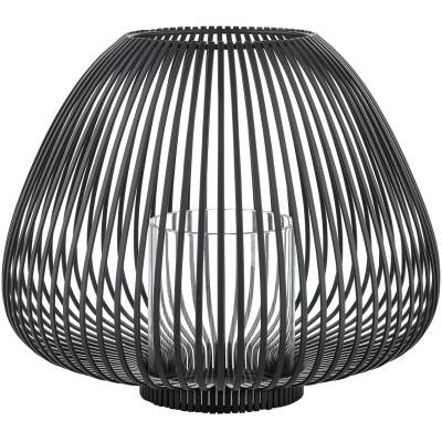 Blomus windlicht Lyvia - Zwart - M