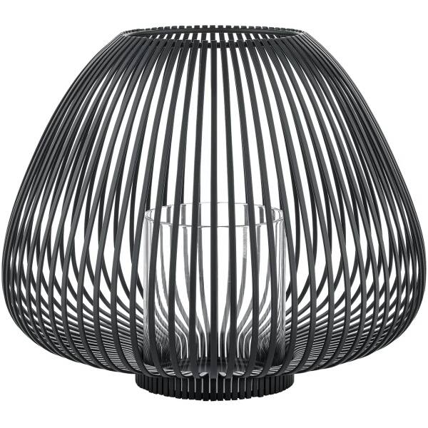 Woondecoratie 21 Blomus windlicht Lyvia - Zwart - M