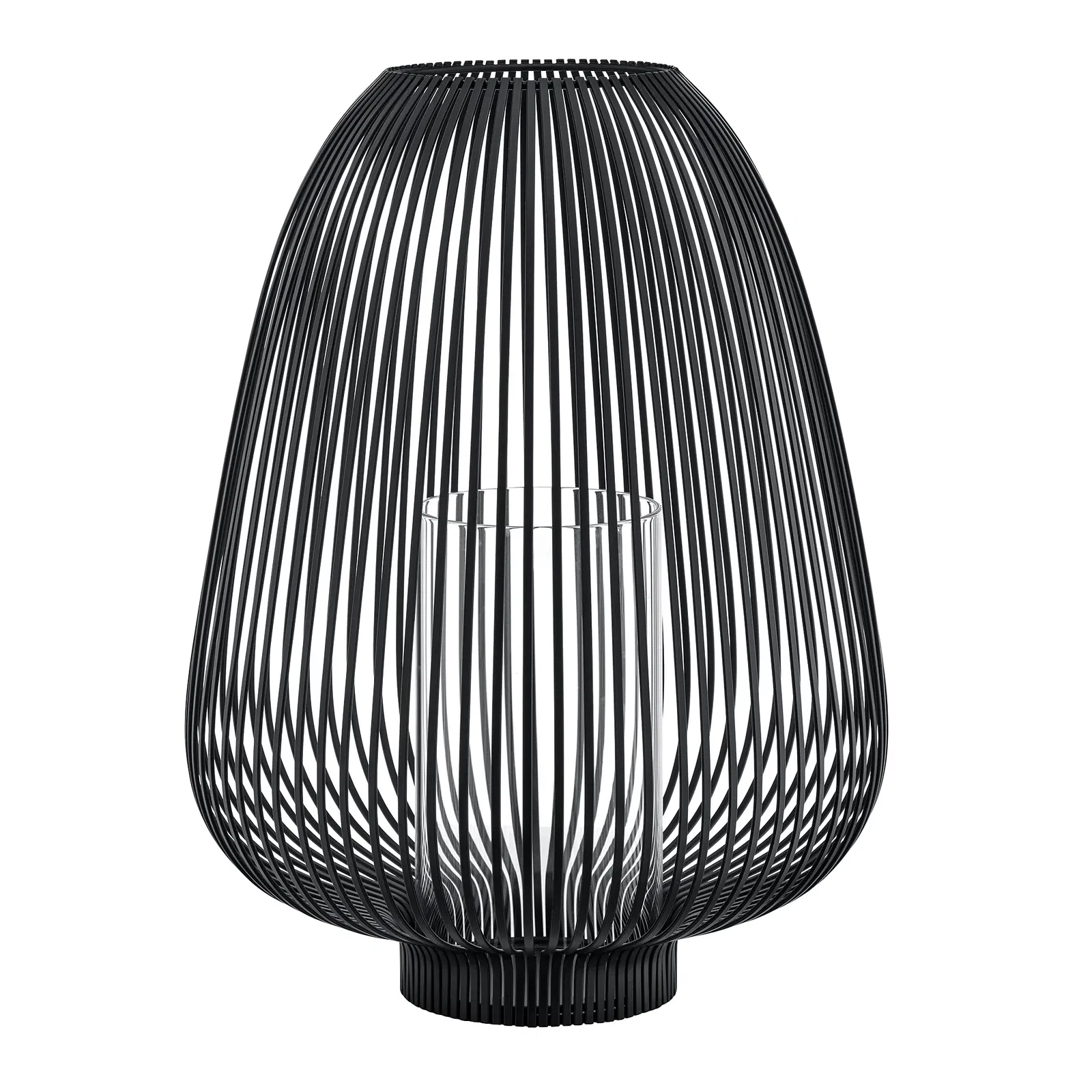 Blomus windlicht Lyvia Zwart - L 1 Blomus windlicht Lyvia - Zwart - L