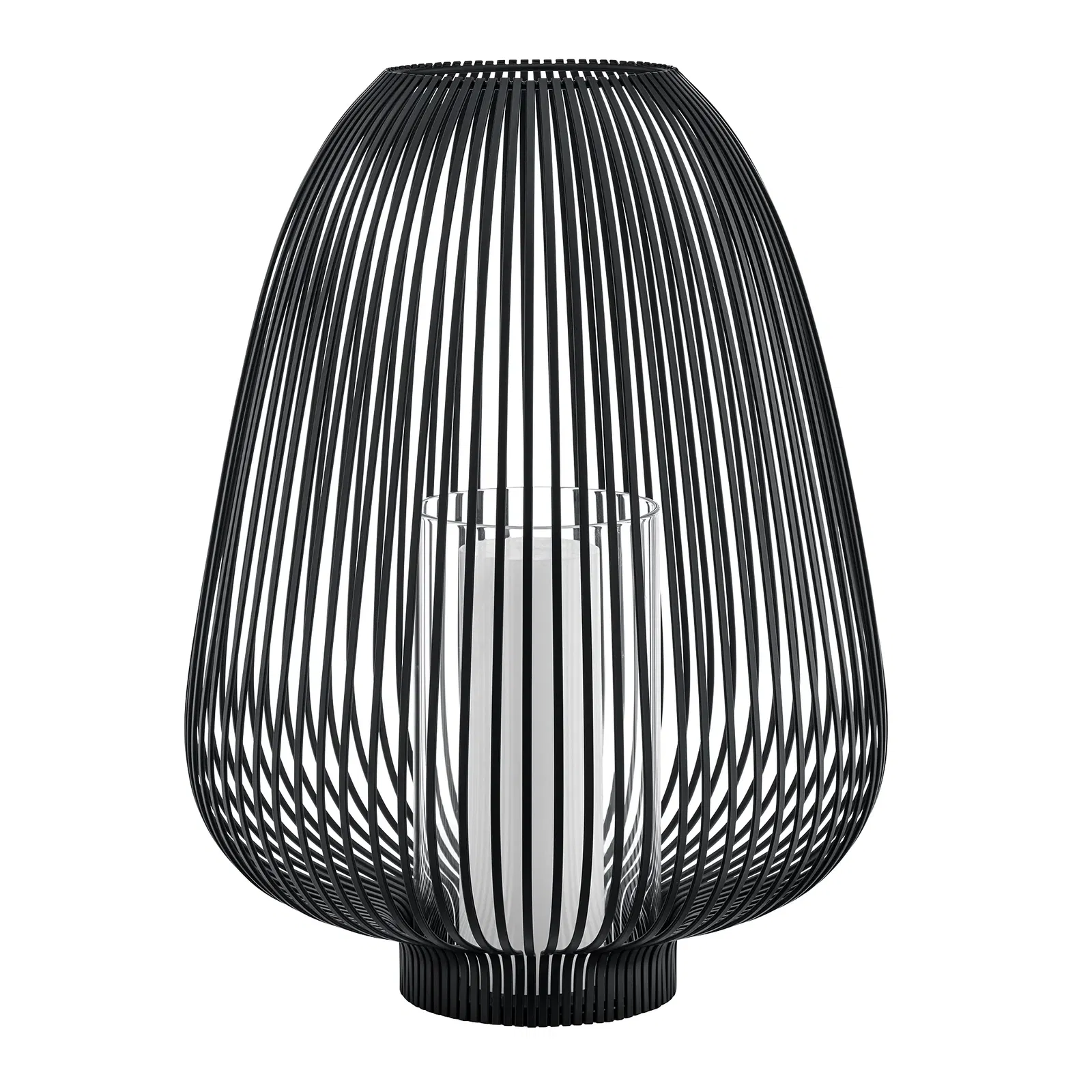 Blomus windlicht Lyvia Zwart - L 2 Blomus windlicht Lyvia - Zwart - L