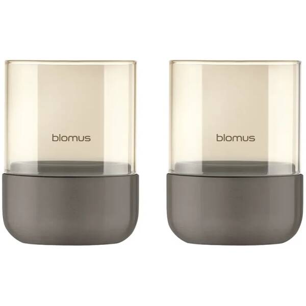 Blomus - Calma - Burned metal - XS - set van 2