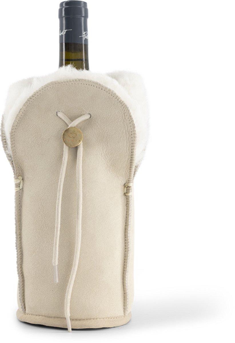 Kywie Champagnekoeler - beige suède