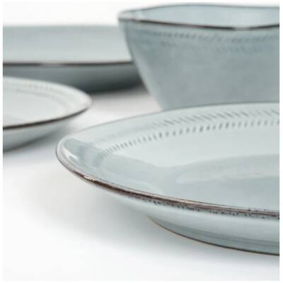 Racco Serviesset 4 Persoons - Grijs - Mica Decorations
