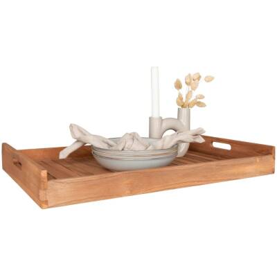 House Nordic - Faro Dienblad - Teak - 58x38x7 cm
