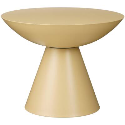Bijzettafel Celise - Beige - ijzer - 44 cm Hoog - Mica Decorations