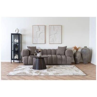 Brisbane vitrinekast - 40x35x140cm - Zwart
