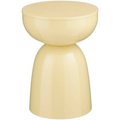Bijzettafel - Elliott - Beige - H45xD32cm