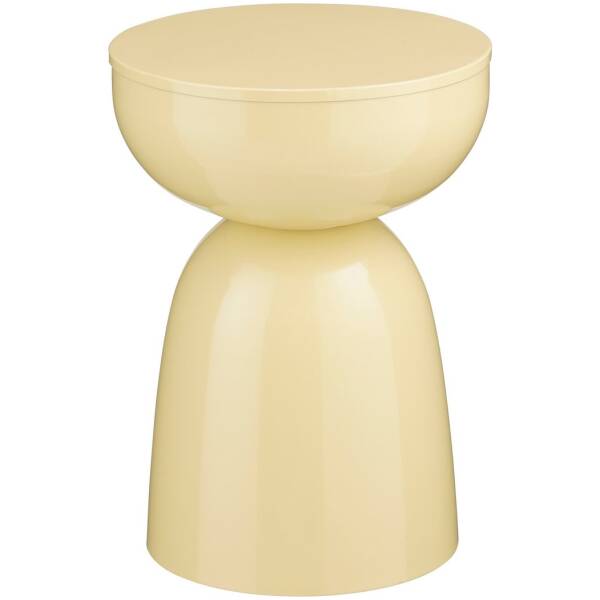 Bijzettafel - Elliott - Beige - H45xD32cm