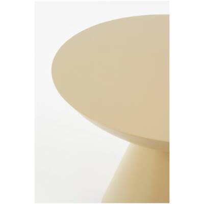 Bijzettafel Celise - Beige - ijzer - 44 cm Hoog - Mica Decorations